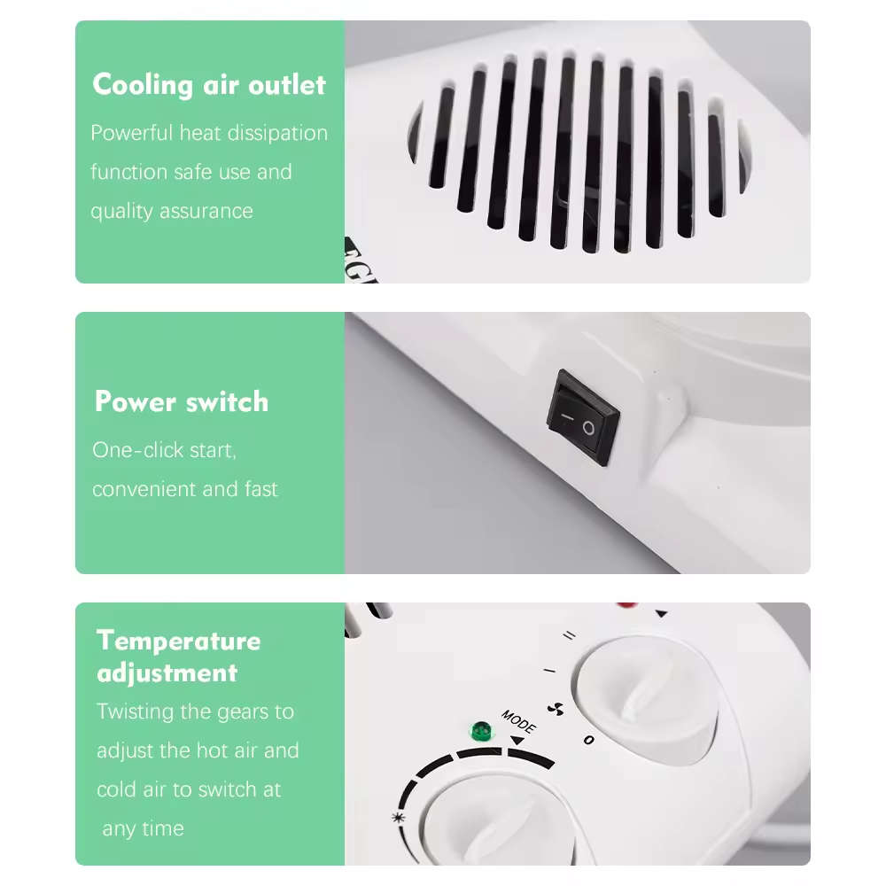 2000W RAF FAN Heater. Hot or Cold Function.