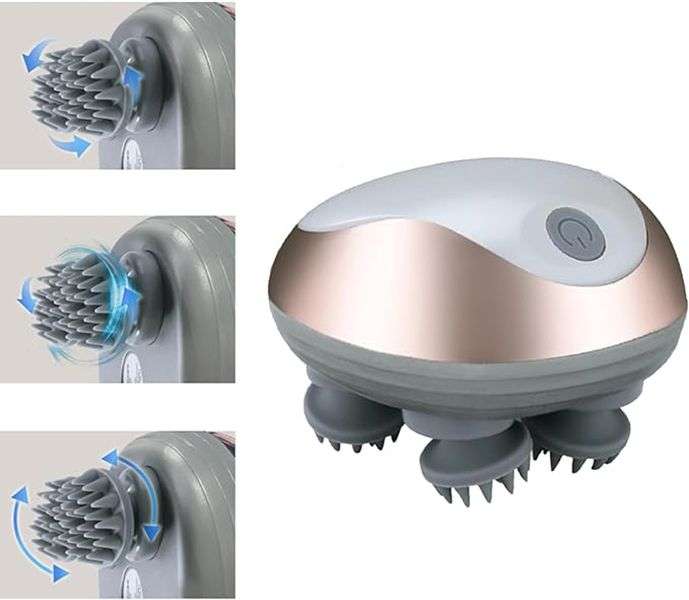 Electric Scalp Massager for Hair Loss Prevention & Hair Growth