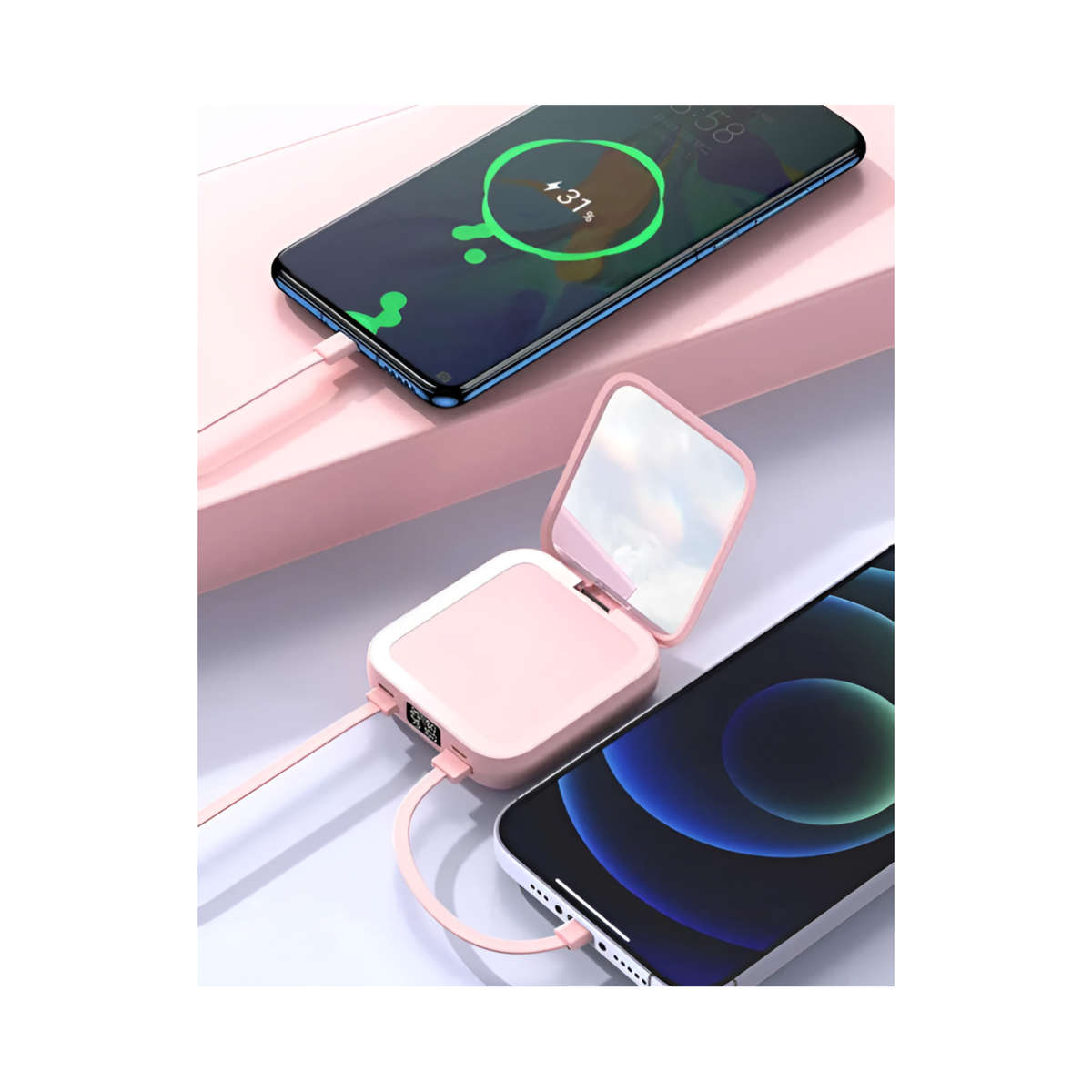 10000mAh High-Quality And Fast-Charging Multi-Compatible Power Bank