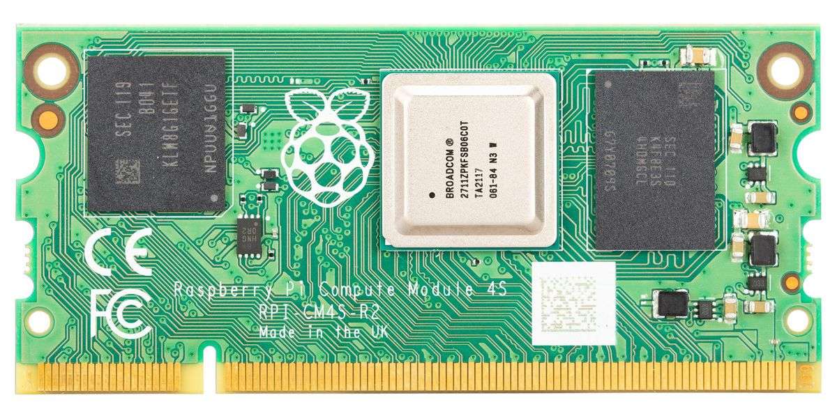 Raspberry-Pi (CM4S01032) Compute Module 4S, ARM Cortex-A72, 1GB RAM
