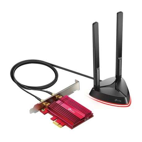 Tp-Link - Archer TX3000E AX3000 Wi-Fi 6 Bluetooth 5.2 PCIe Adapter 2402Mbps - Tp-Link - Archer TX...