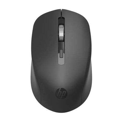 HP - S1000 PLUS - Silent 2.4GHz Wireless Mouse With 3 Gears DPI - Black