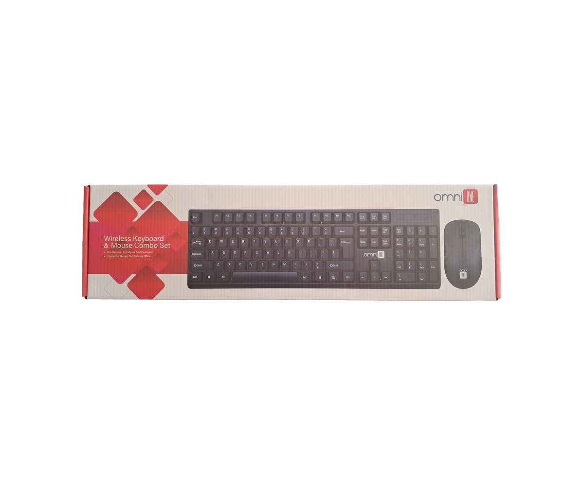 KEYBOARD AND MOUSE WIRELESS OMNI ONE