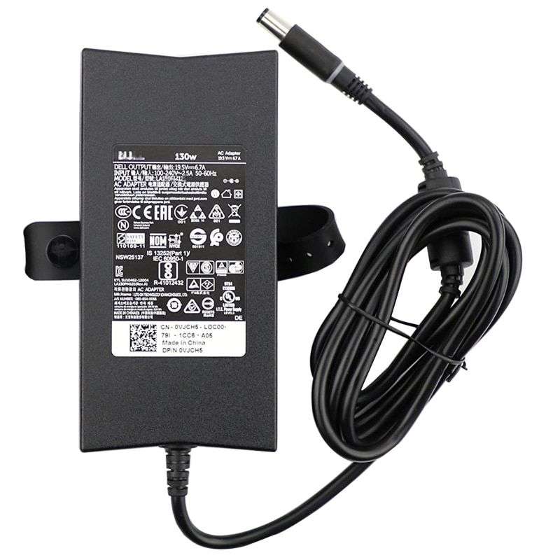 Dell 130W 19.5V 6.7A Big Pin Laptop Charger with SA Power Cable