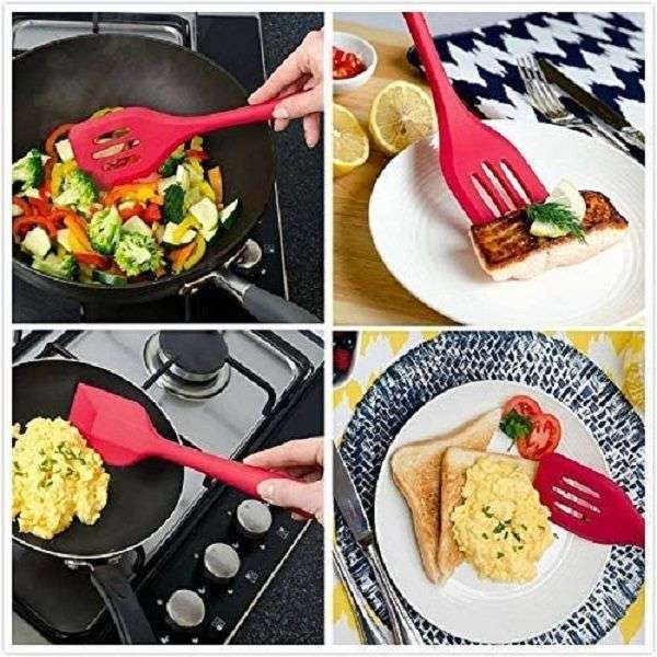 11 Pcs Silicone Kitchen Utensils Set
