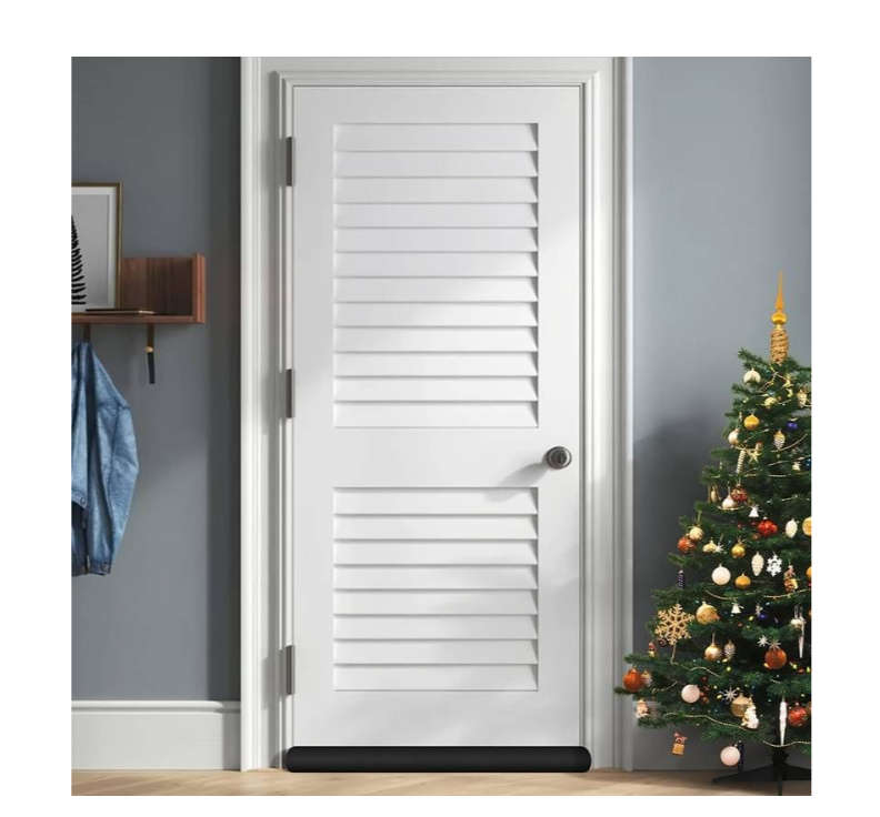 2 piece Fabric Door Stop Seal Strip