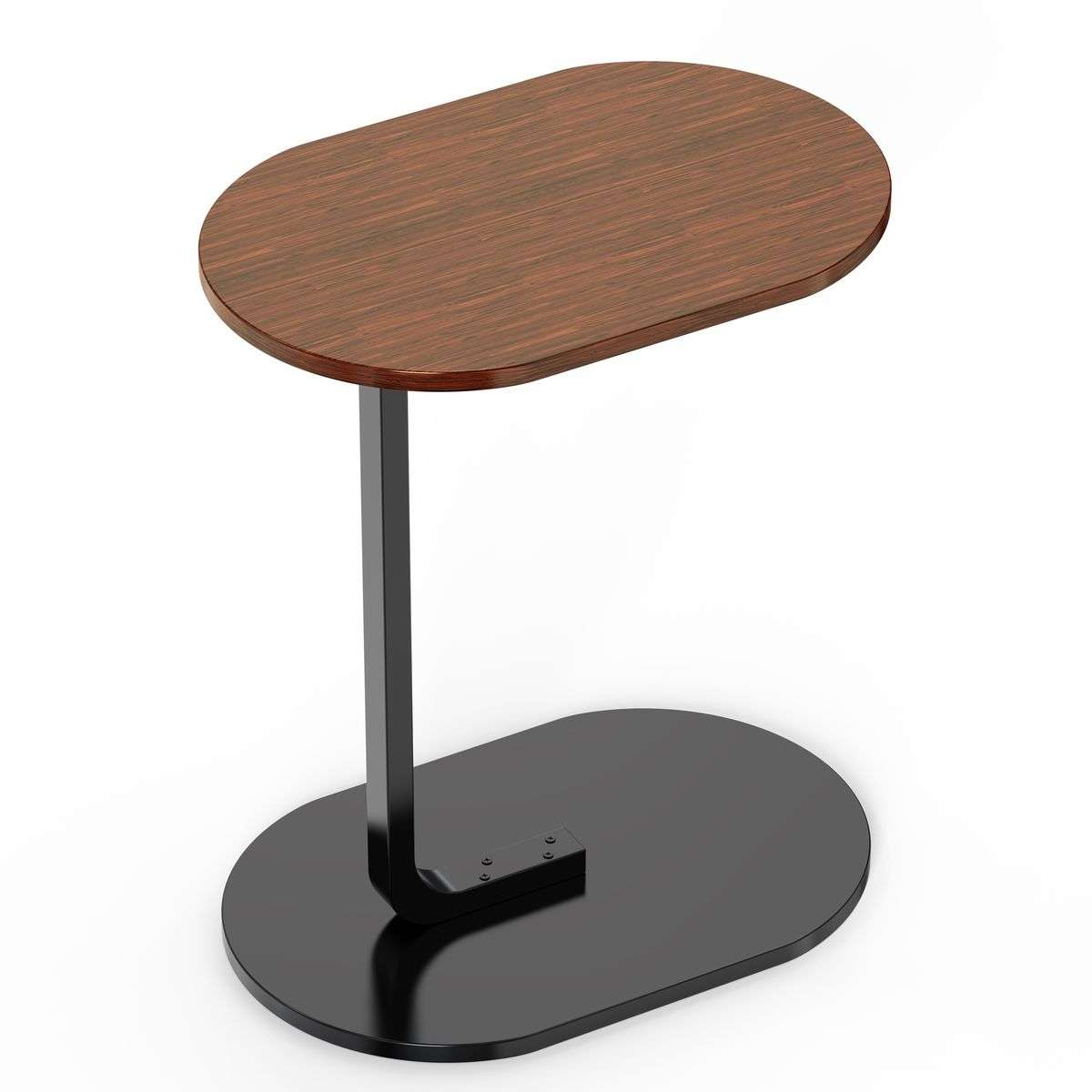 Coffee Table C-Shape Side Table Wooden End Table Couch Table Snack Table