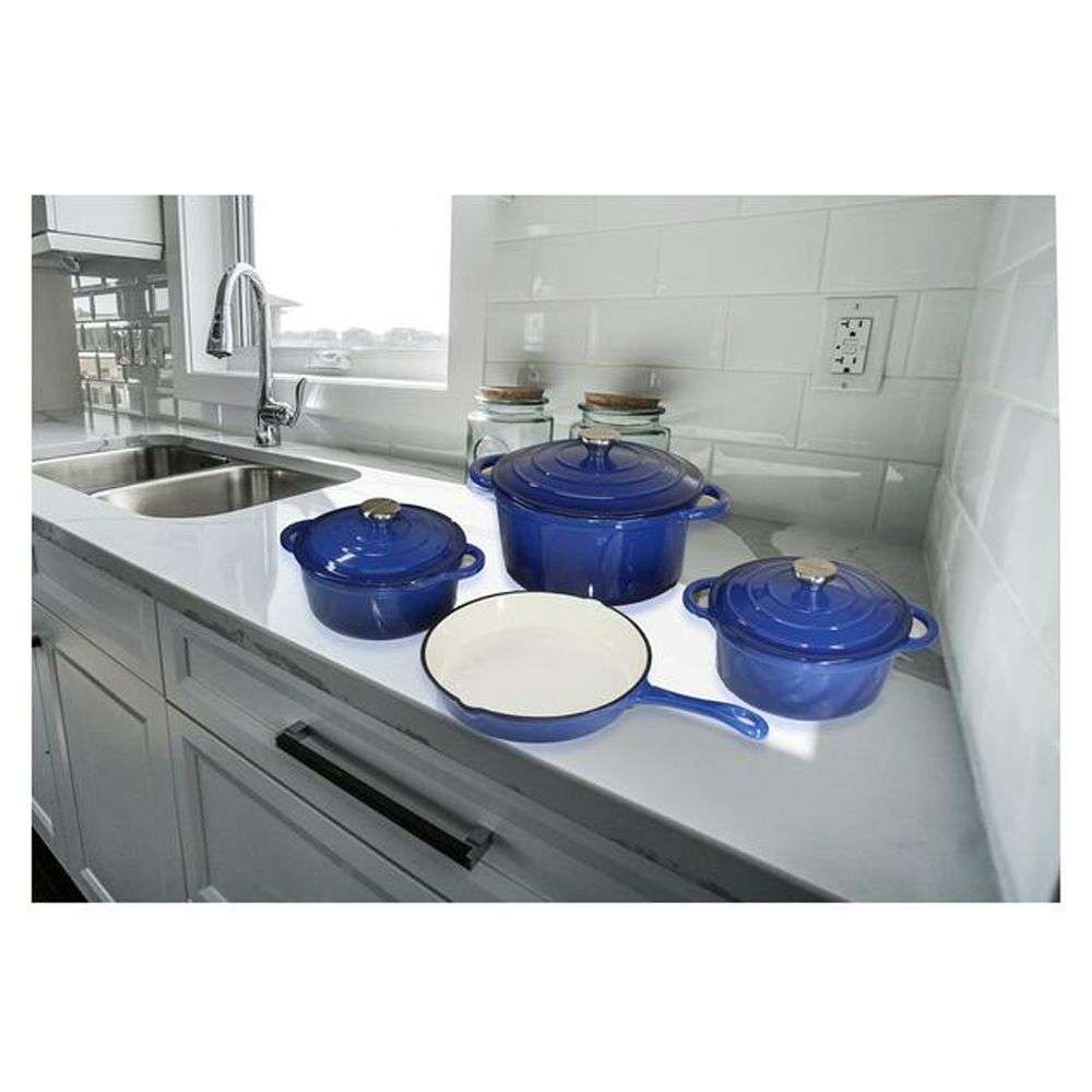 Cast Iron Pot Set -7 Piece