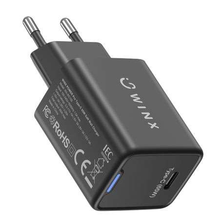 WINX - Power Pro Type-C 65W GaN Wall Charger - WINX - Power Pro Type-C 65W GaN Wall Charger