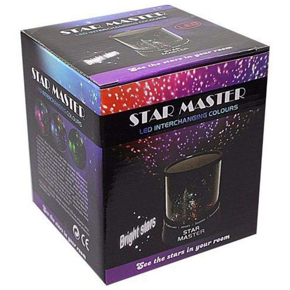 Star Master Night Light Galaxy Projector for Kids & Teens - Galaxy & Stars