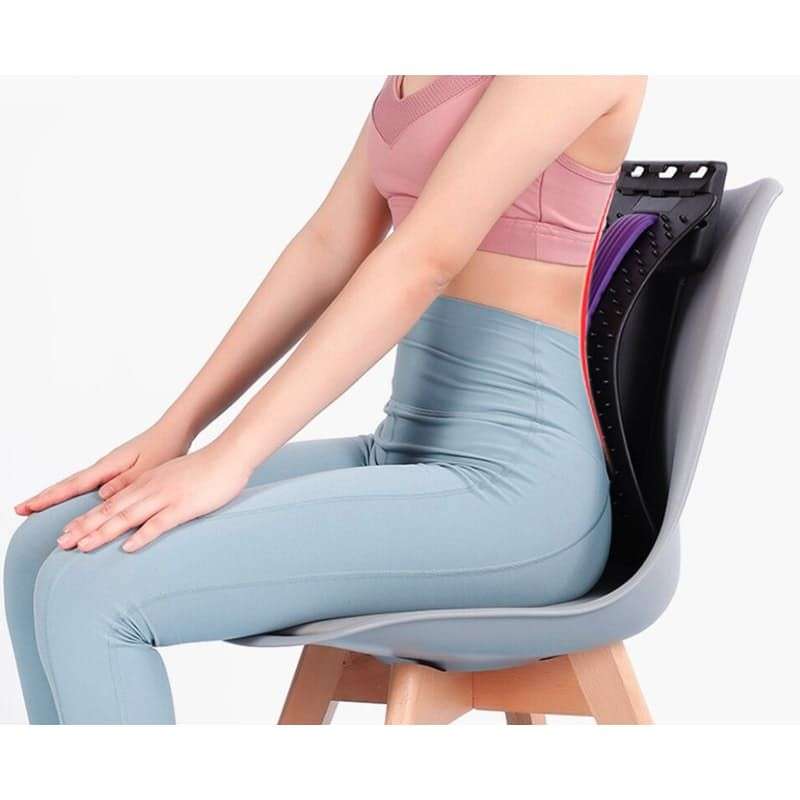 Lumbar Support Back Stretcher - Purple