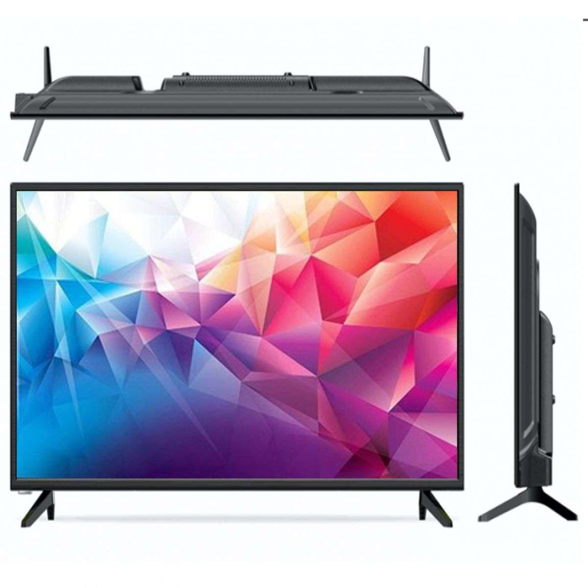 Condere - 40inch Frameless LED TV with Android TV 4K Live TV and Video DStv, Netflix, Google TV Box