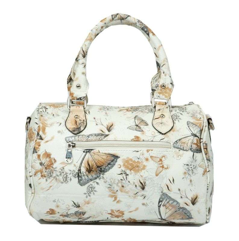 Charlize Butterfly Hand Bag - White
