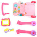Jack Brown Multifunctional First Steps Baby Walker Toy - Pink