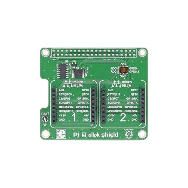 Mikroelektronika (MIKROE-2756) Expansion Board, Pi 3 Click Shield