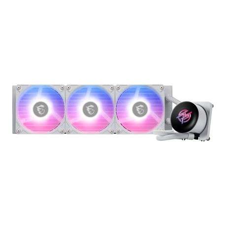MSI - MPG Coreliquid P13 360 AIO Liquid CPU Cooler - White - MSI - MPG Coreliquid P13 360 AIO Liq...