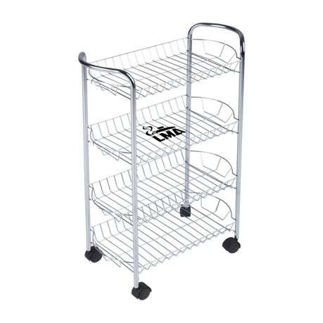 4 Tier Vegetable Rack With Wheels Provided  (PLEASE READ DESCRIPTION)