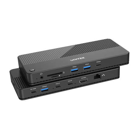 Unitek - D1077a | Usb Type-C 4k KVM Port Replicator with 100w Power Delivery - Unitek - D1077a | ...