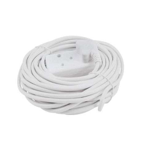 15M 10A Extension Cord with Double Coupler