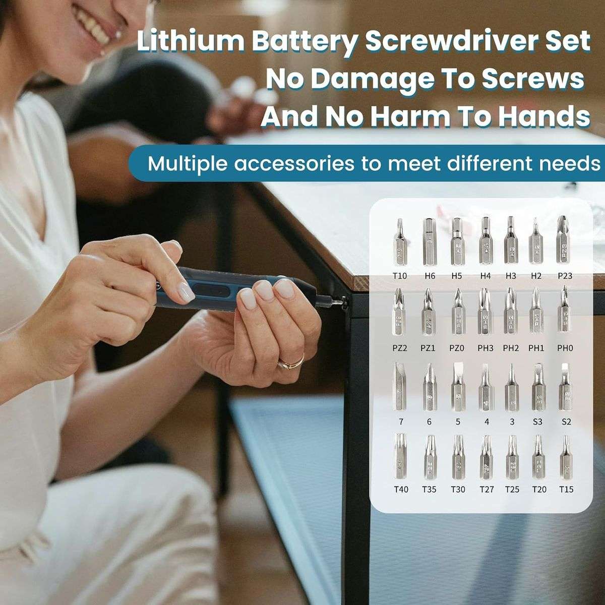 3.6V Electric Screwdriver Set