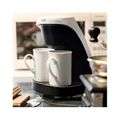 Coffee Machine for Two Cups - White