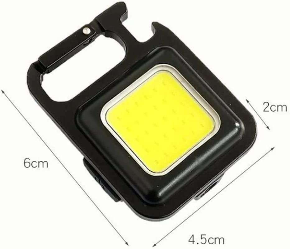 2 Pieces Small Portable Keyring LED Work Light 500 Lumen