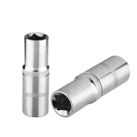 Wadfow - Deep Hex Socket 1/2" Drive (Cr-V) -24mm - Wadfow - Deep Hex Socket 1/2" Drive (Cr-V) -24mm