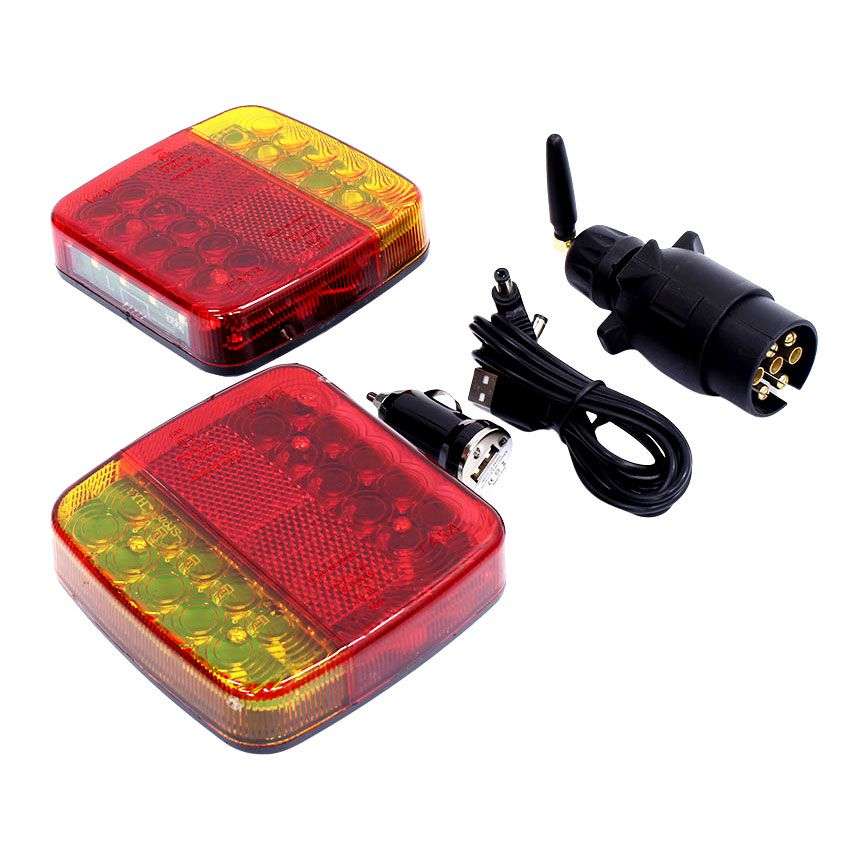 Universal Magnetic Wireless Trailer Light Kit