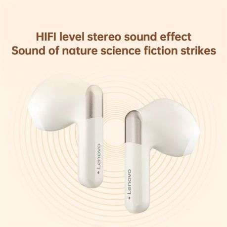 Lenovo Thinkplus - LP11 - TWS Wireless Dual Stereo Earbuds - Beige