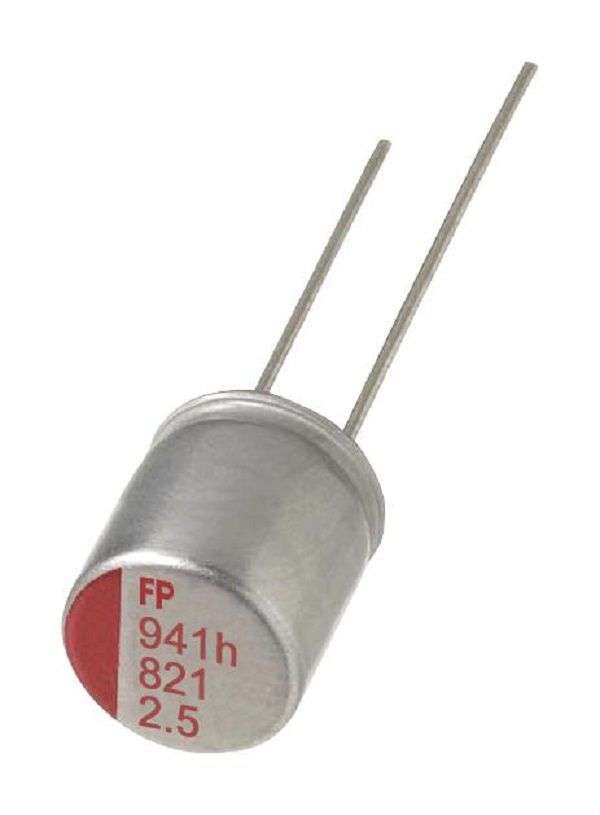 Nichicon (RL80E821MDNASQKX) Aluminium Electrolytic Capacitor, 820 µF