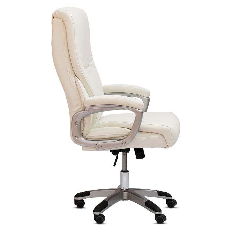 Office Chair, White Ergonomic Office Chair