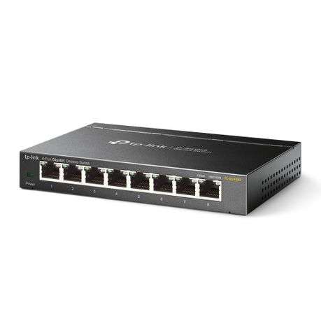 Tp-Link - TL-SG108S 8-Port Gigabit Ethernet Switch-Fast,Reliable, Plug & Play - Tp-Link - TL-SG10...