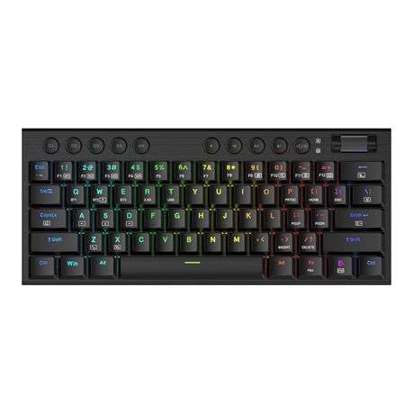 Redragon - K632 Noctis PRO 60% RGB Wireless Gaming Keyboard - Black - Redragon - K632 Noctis PRO ...