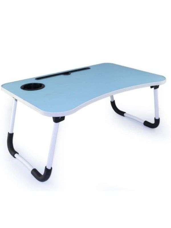 Dmart Laptop Stand For Bed And Sofa- BLUE (SECOND HAND)(SCRATCHES)