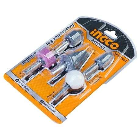 Ingco - Accessories for Die Grinder - 5 Piece - Ingco - Accessories for Die Grinder - 5 Piece