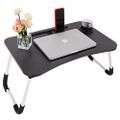 Multi-Functional Standing Laptop Table Stand - Black