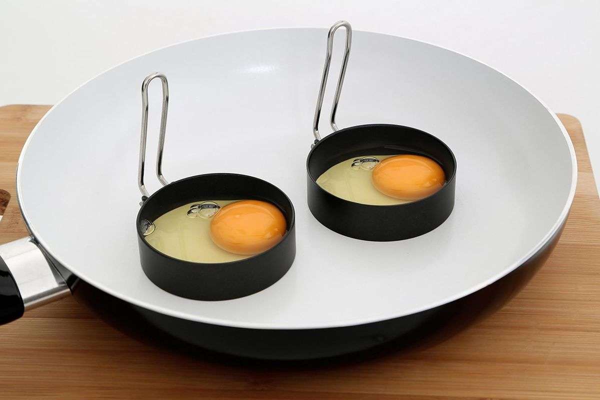 Egg Pancake Non Stick Ring for Frying - Set of 2