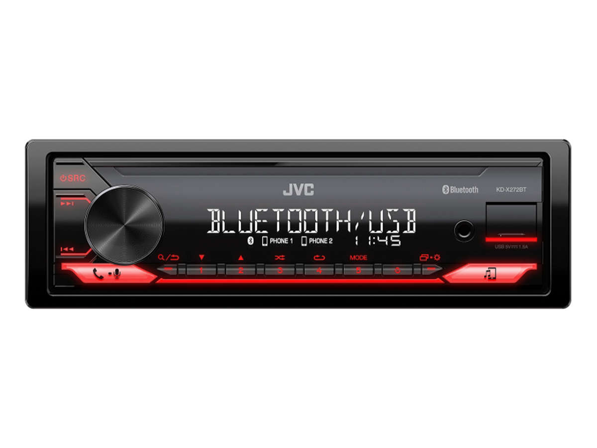 JVC KD-X272BT Bluetooth Multimedia Radio