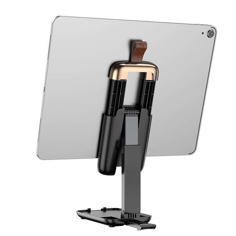Hoco `S28` Folding Desktop Stand For 4.7-14 Inches Mobile Devices - Black