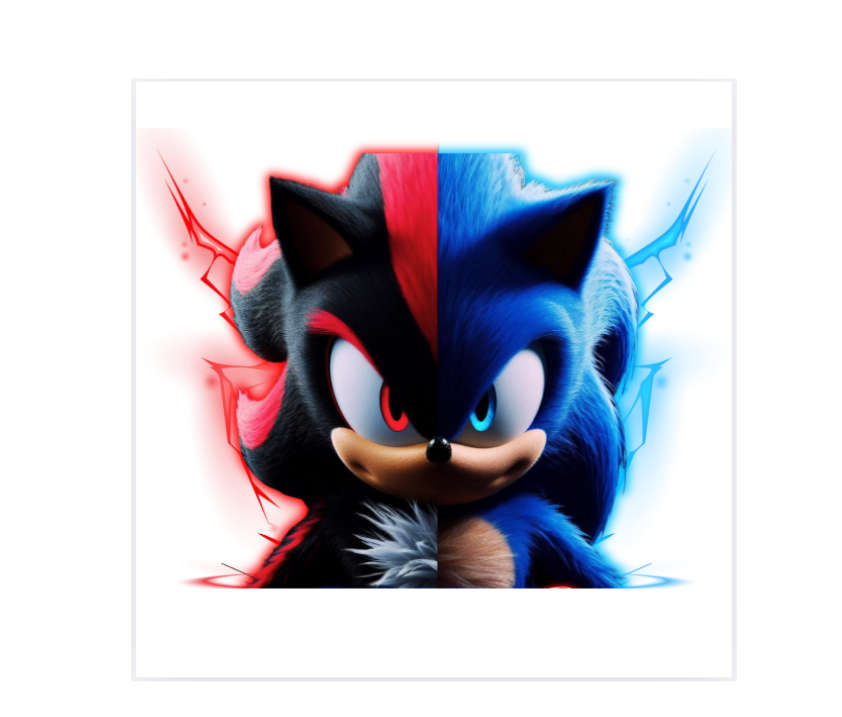 Sonic the Hedgehog Wall Vinyl