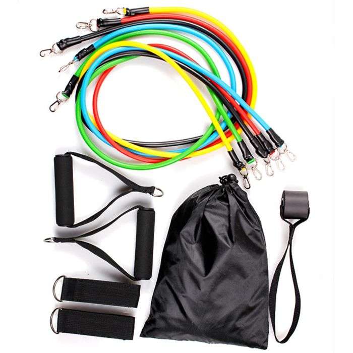 Resistance Bands 11 Piece Set (45KG)