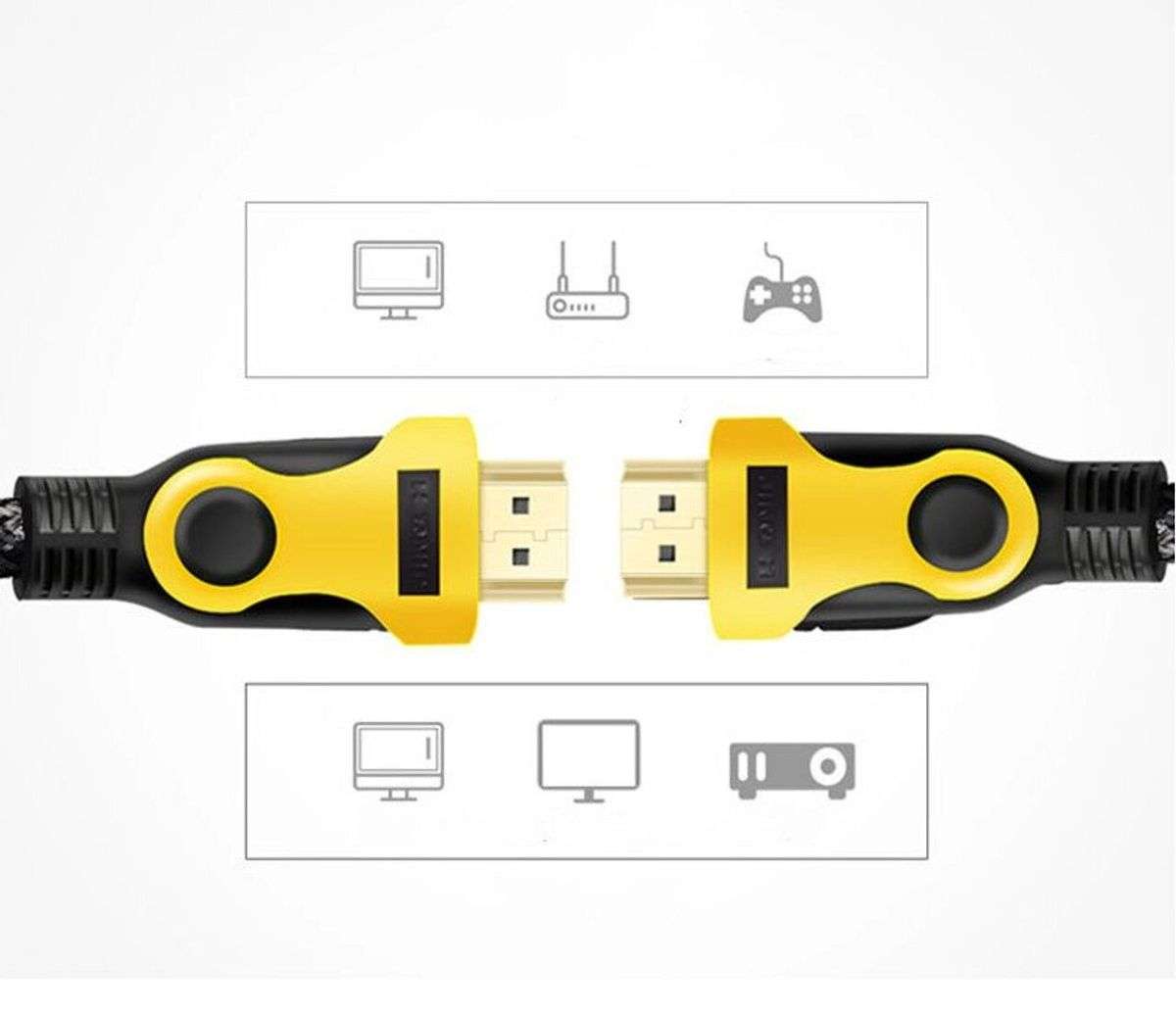 High-Speed Braided HDMI Cable - 5m