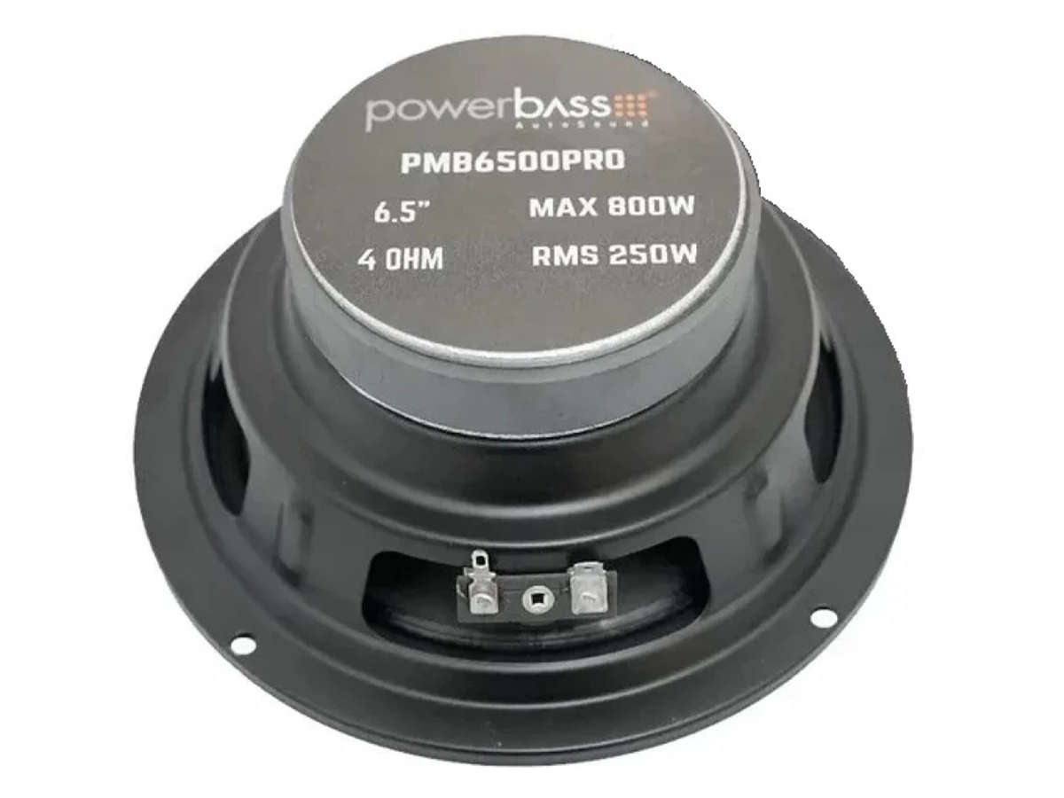 Powerbass PMB6500PRO High Efficiency Mid Bass Speaker 800W