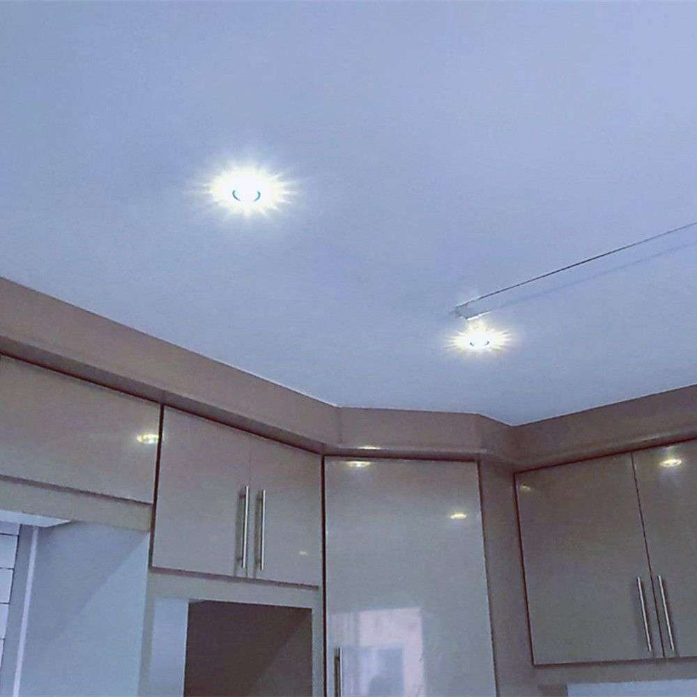 Modern Crystal  6W Led Ceiling Downlight Spotlights Pack of 10 Units