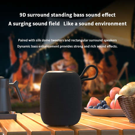 LENOVO - SC3306 - IPX7 Waterproof Speaker With Bass Boost Technology -Black