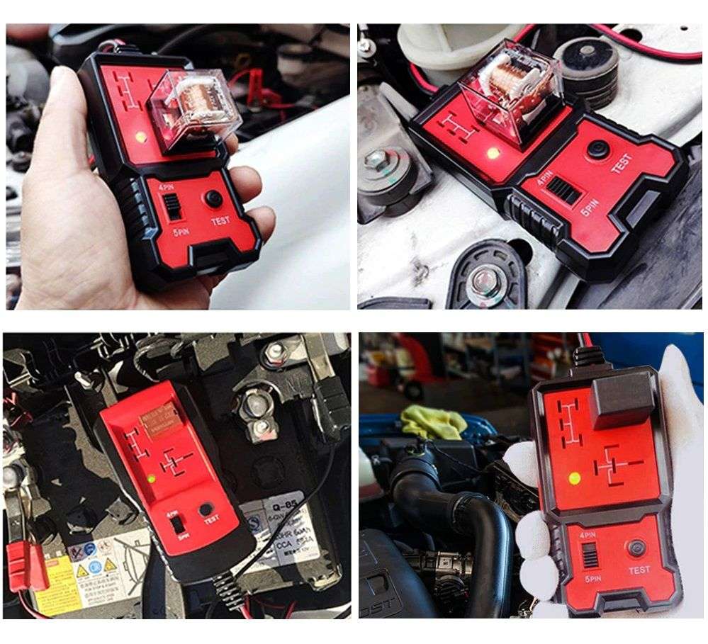 Universal 12V Electronic Automotive Relay Tester