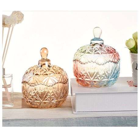 Home Decor Novelty Glass Food Container