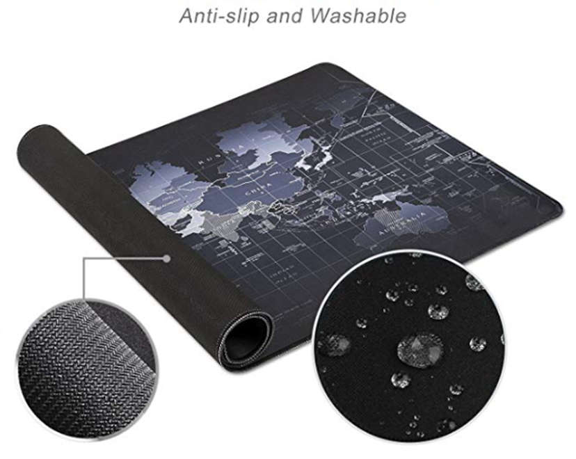 World Map Mouse Pad
