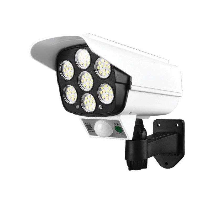 Solar Outdoor Security Movement Sensor Light With Remote - JD-2178T