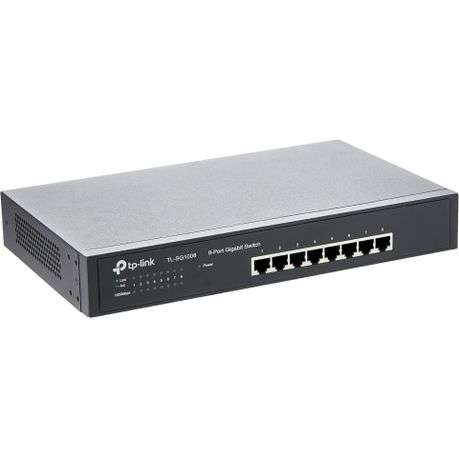 Tp-Link - 8-Port Gigabit Desktop/Rackmount Switch - Tp-Link - 8-Port Gigabit Desktop/Rackmount Sw...